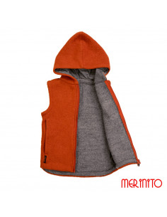 Vesta lana fiarta + Merino Fleece 2