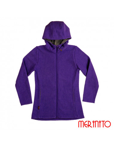 Jacheta dama din lana fiarta