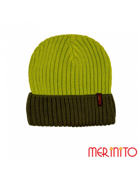 Caciula unisex Merinito Duo-Color Beanie 50% lana merinos