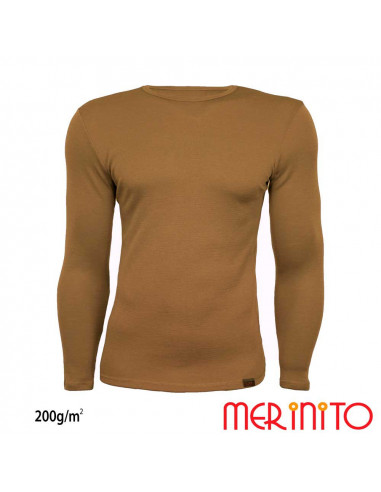 Tricou barbatesc maneca lunga 200 g