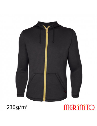 Hanorac barbatesc din 100% merino 230g