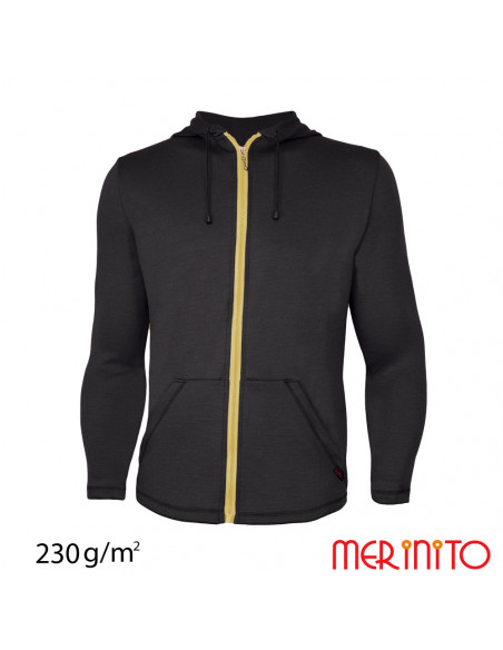 Hanorac barbatesc din 100% merino 230g