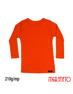 Bluza copii  Rib Pointelle 210g 100% merino
