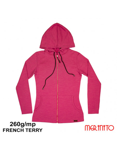 Hanorac dama French Terry 260g
